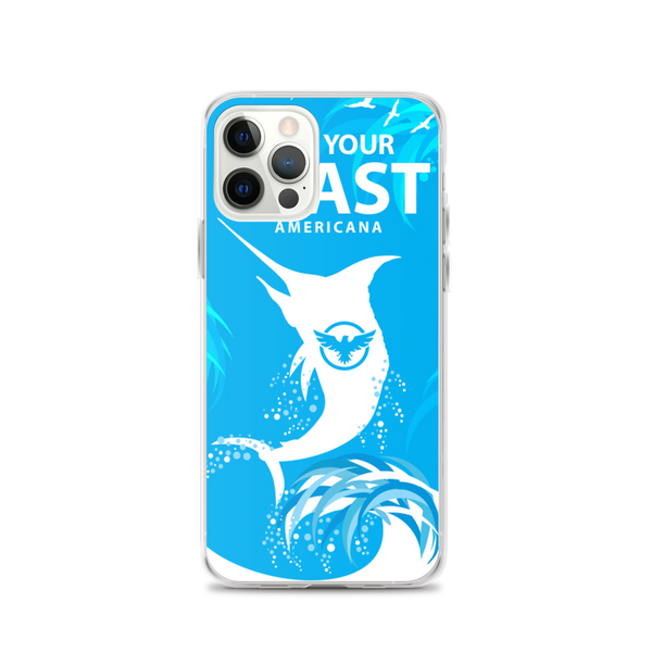 Find Your Coast® Americana Fishing iPhone Case