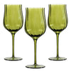 4/2/1Pcs Creative French Medieval Red Wine Glass Hand Blown Margarita Cocktail Goblet Glass Cup Dense Edges Vintage Flower Bloom
