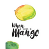 When I Was a Mango - Paperback