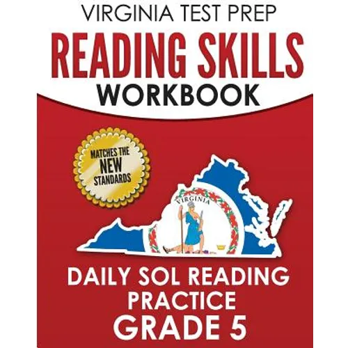 VIRGINIA TEST PREP Reading Skills Workbook Daily SOL Reading Practice Grade 5: Preparation for the SOL Reading Tests - Paperback