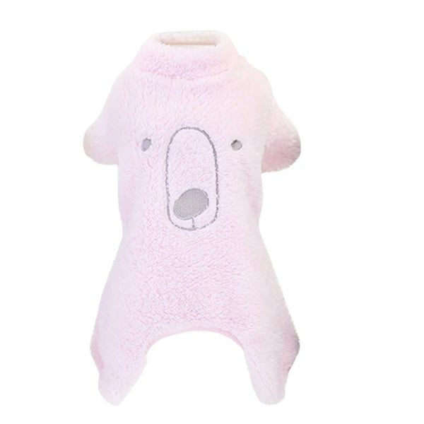 Dog Cat Clothes Cotton Sweater Coats Jumpsuit Chihuahua Clothing Winter Coat Jacket Hooded Pajamas Dog Costume