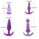 5 Pcs/Set Silicone Anal Vibrator Sex Toys