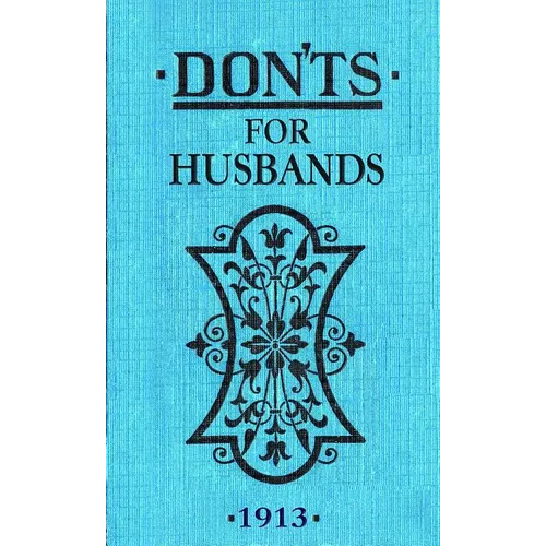 Don'ts for Husbands - Novelty
