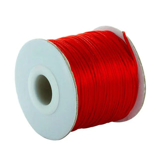 Buy red 80yards Jewelri Make Nylon Cord Satin Cord Satin Thread Macrame Cord Beading Thread Cord Jewelri Kumihimo Rattail Cord Wholesale