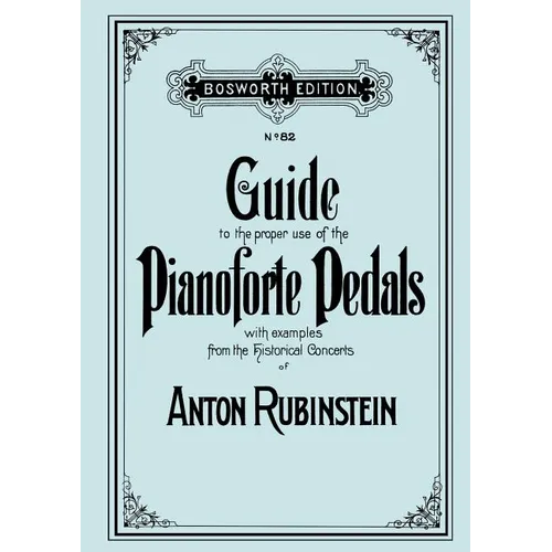 Guide to the proper use of the Pianoforte Pedals. [Facsimile of 1897 edition]. - Paperback