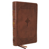 Nabre, New American Bible, Revised Edition, Catholic Bible, Large Print Edition, Leathersoft, Brown, Comfort Print: Holy Bible - Imitation Leather