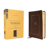 Kjv, Thompson Chain-Reference Bible, Large Print, Leathersoft, Brown, Red Letter, Comfort Print - Imitation Leather