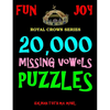 20,000 Missing Vowels Puzzles - Paperback