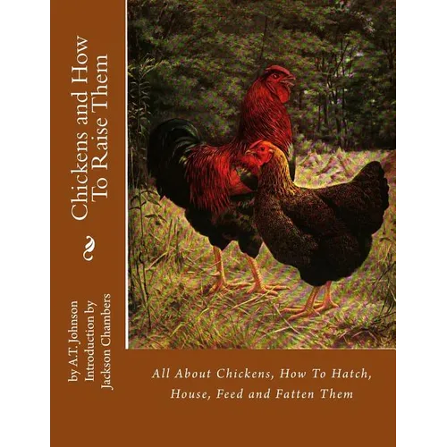 Chickens and How To Raise Them: All About Chickens, How To Hatch, House, Feed and Fatten Them - Paperback