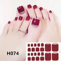 22Tips/Sheet Toenail Sticker