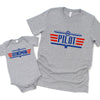 Pilot Wingman Shirts – Matching Family Shirts | Father Son Aviation Tees