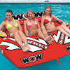 WOW Watersports 3-Person Coupe Cockpit Towable with Drop Speed Bottom