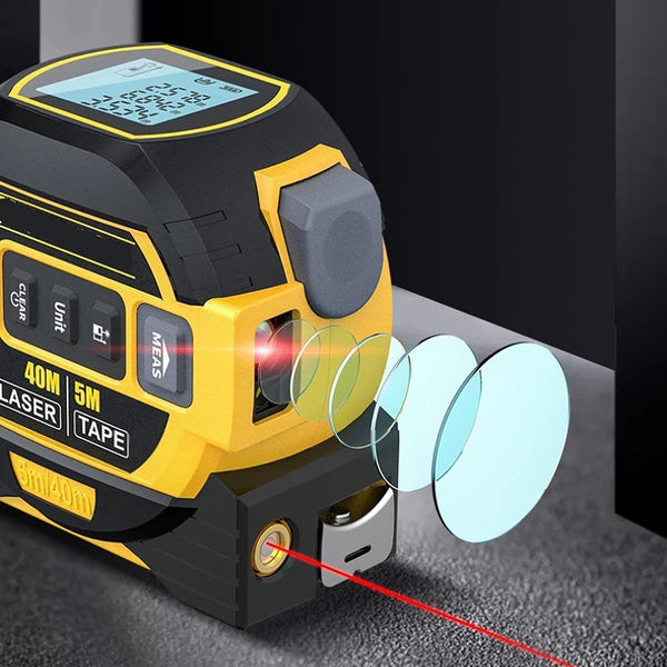 3 in 1 Laser Tape Measure