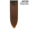 Long Straight Clip in on Hair Extensions