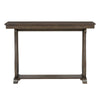 48-Inch Rustic Vintage Console Table --- Farmhouse Style Entryway Table with Open Shelf and Sturdy Construction (Walnut)
