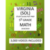 5th Grade VIRGINIA SOL, 2019 MATH, Test Prep: : 5th Grade VIRGINIA STANDARDS of LEARNING 2019 MATH Test Prep/Study Guide - Paperback