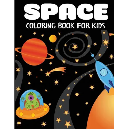 Space Coloring Book for Kids - Paperback