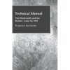Technical Manual - The Blacksmith and the Welder - June 16, 1941 - Paperback