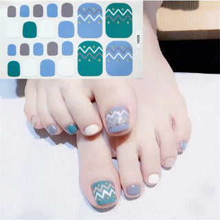 Buy h028 22Tips/Sheet Toenail Sticker