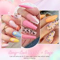 10/12pcs Spring Macaron Nail Gel Polish Set