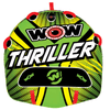 WOW Watersports Big Thriller 1 Person Inflatable Towable Deck Tube