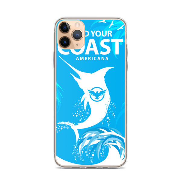 Find Your Coast® Americana Fishing iPhone Case