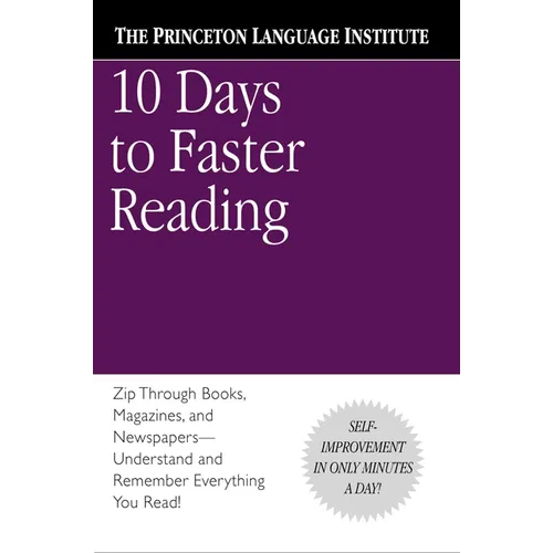 10 Days to Faster Reading - Paperback