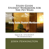 Study Guide Student Workbook for The Pet Wars: Quick Student Workbooks - Paperback