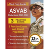 ASVAB Study Guide 2023-2024: 3 Practice Exams and ASVAB Prep Book [12th Edition] - Paperback
