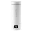 SUNATUR 400ml Electric self heating Cup Portable Thermos Smart Temperature Travel heater tumbler 316L kettle coffee wireless mug