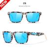 Classic polarized sunglasses for men and women ultra light driving glasses colorful real film sunglasses