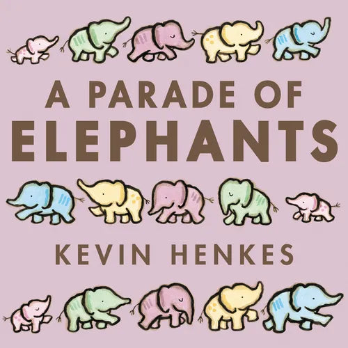 A Parade of Elephants - Board Book