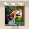Happy Dogs Volume 1: Dog Photography Book Featuring Adorable Canine Photos - WORD-FREE EDITION - Perfect Gift Book for Memory Care or Speci - Paperback