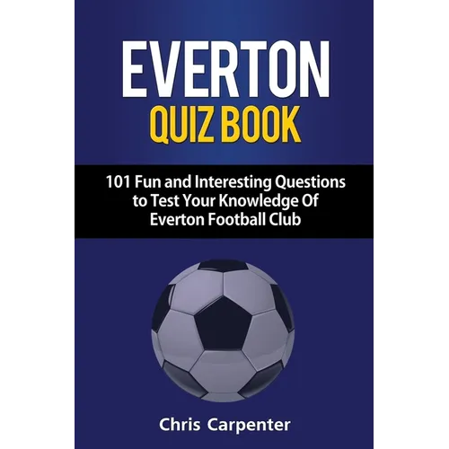 Everton Quiz Book - Paperback