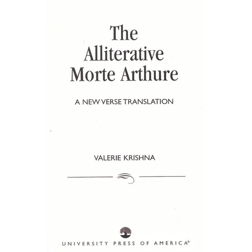 The Alliterative Morte Arthure: A New Verse Translation - Paperback