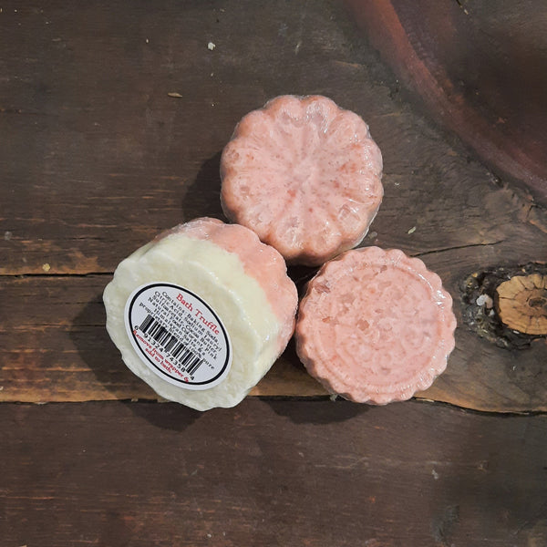 Bubble Bath Truffle - Mini Bubble Bath Bomb with Cocoa & Mango Butter - 1 Truffle