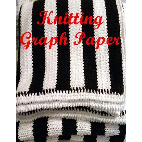 Knitting Graph Paper: Letter Format 8.5"x11" - Paperback