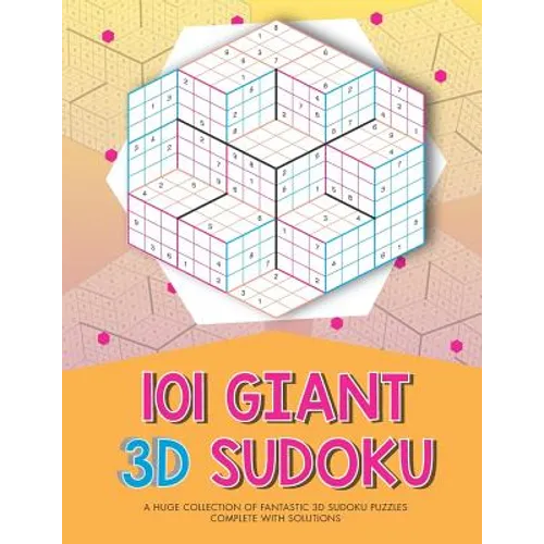 101 Giant 3D Sudoku - Paperback