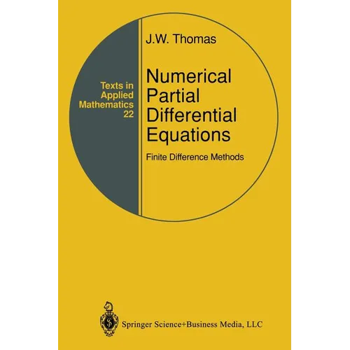 Numerical Partial Differential Equations: Finite Difference Methods - Paperback