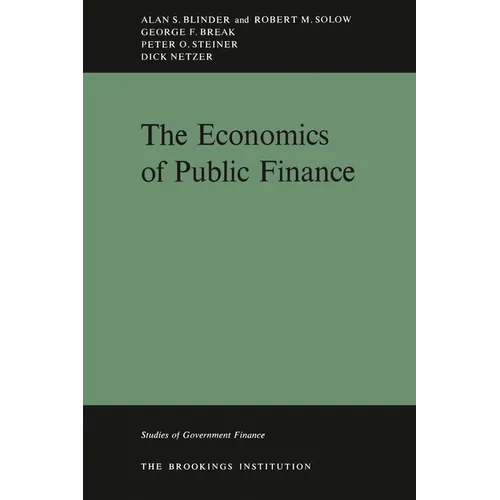 Economics Of Public Finance - Paperback