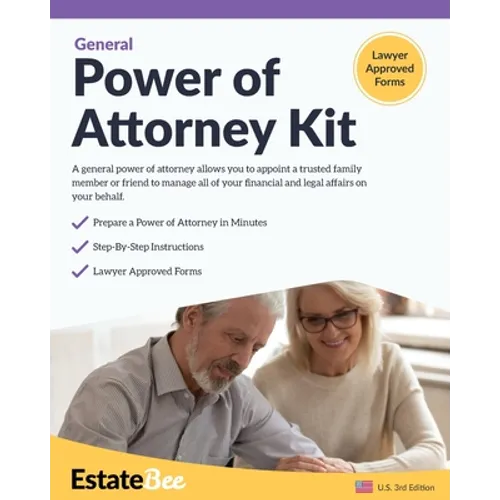 General Power of Attorney Kit: Make Your Own Power of Attorney in Minutes - Paperback