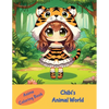 Anime Coloring Book: Chibi's Animal World: Chibi's Animal World - Paperback