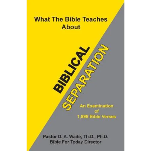 Biblical Separation - Paperback