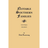 Notable Southern Families. Volume IV - Paperback