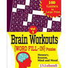 Brain Workouts (WORD FILL-IN) Puzzles - Paperback