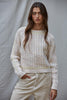 Stitch Charm Sweater: Oatmeal