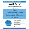 OAE 019 Elementary Education Subtest II: OAE 019 Mathematics, Science, Arts, Health, and Fitness - Paperback