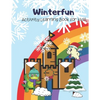 Winterfun: Activity Learning Book for kids 4-6 (alphabets and numbers) - Paperback
