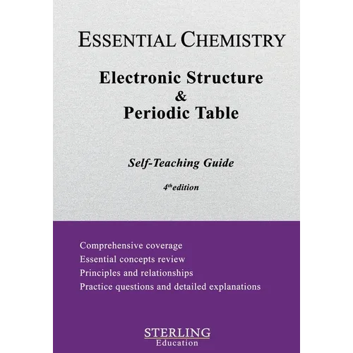 Electronic Structure and the Periodic Table: Essential Chemistry Self-Teaching Guide - Paperback