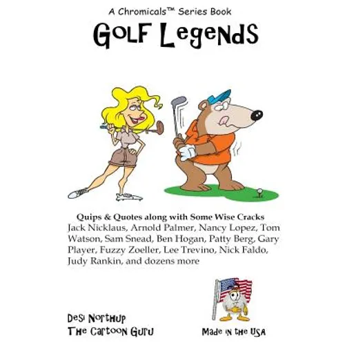 Golf Legends: Quips & Quotes by Golf's Greatest Golfers in Black and White - Paperback